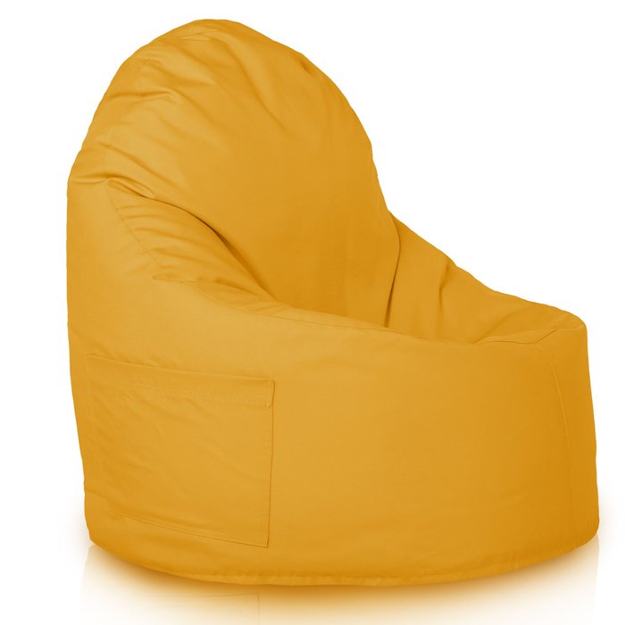 Jaune Pouf Poire Fauteuil Porto nylon