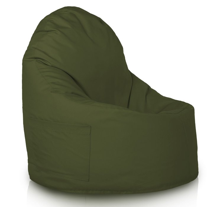 Vert foncé Pouf Poire Fauteuil Porto nylon