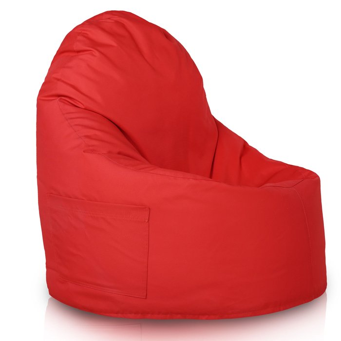 Rouge Pouf Poire Fauteuil Porto nylon