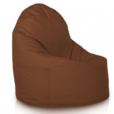 Marron Pouf Poire Fauteuil Porto nylon