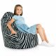 Sitzsack Sessel Porto Zebra