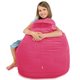 Rose Pouf Poire Fauteuil Porto velours