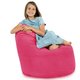 Sitzsack Sessel Porto Plüsch Rosa