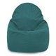 Bleu Pouf Poire Fauteuil Porto velours