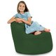 Vert foncé Pouf Poire Fauteuil Porto velours