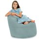 Menthe Pouf Poire Fauteuil Porto velours