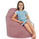 Rose poudré Pouf Poire Fauteuil Porto velours