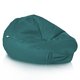 Bleu Pouf Poire XL velours