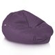 Violet Pouf Poire XL velours