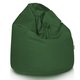 Vert foncé Pouf Poire velours