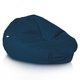 Bleu marine Pouf Poire XL velours