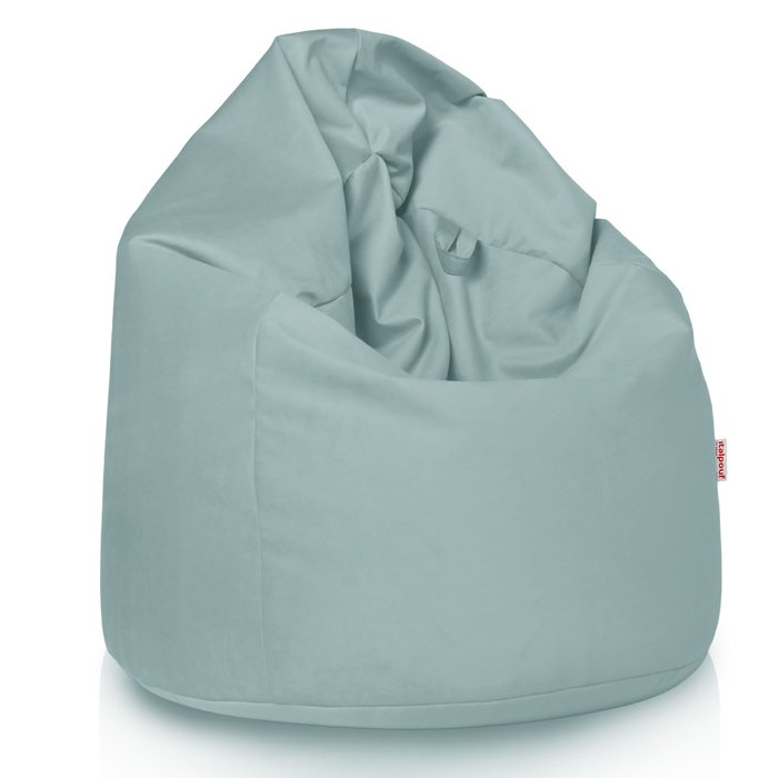 Menthe Pouf Poire XL velours