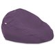 Violet Géant Pouf Poire XXL velours