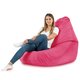 Rose Pouf Poire Drop XXL velours