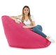 Rose Pouf Poire Drop XXL velours