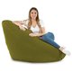 Vert Pouf Poire Drop XXL velours