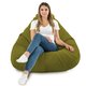 Vert Pouf Poire Drop XXL velours