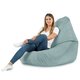 Menthe Pouf Poire Drop XXL velours