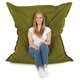 Vert Pouf Poire Coussin XXL velours