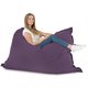 Violet Pouf Poire Coussin XXL velours