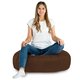 Marron Coussin Rond Monaco velours