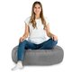 Acier Coussin Rond Monaco velours