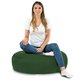 Vert foncé Coussin Rond Monaco velours