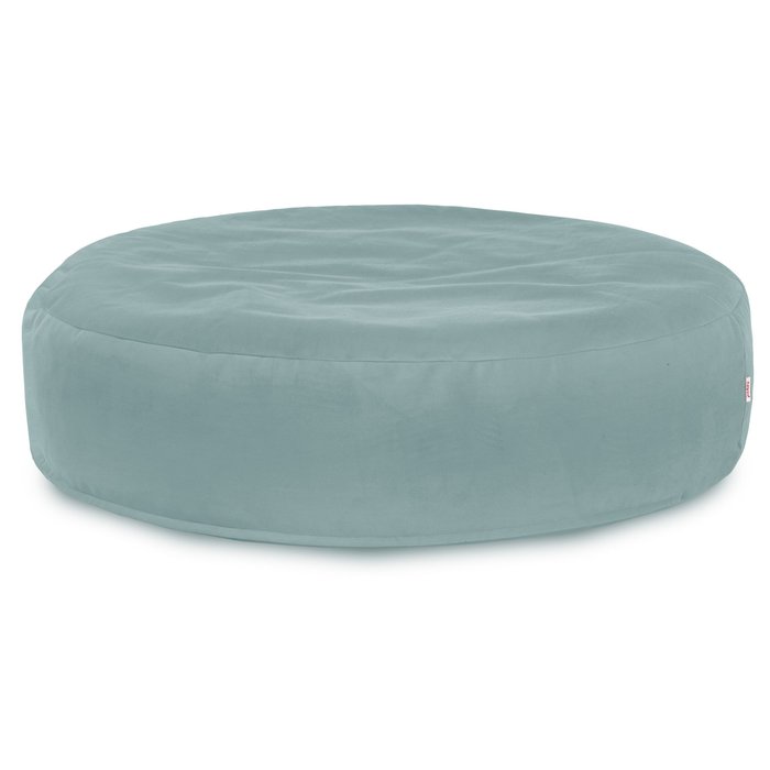 Menthe Coussin Rond Monaco velours