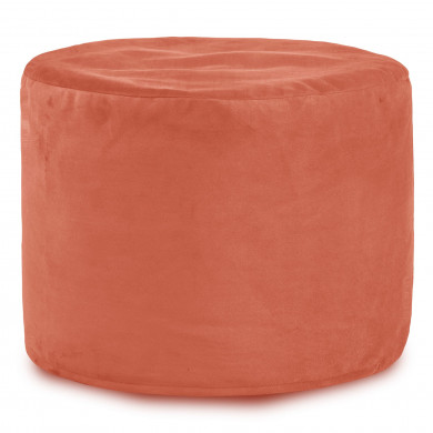 Corail Pouf Cylindre velours