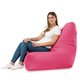 Rose Pouf Poire Fauteuil Bali velours