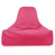 Rose Pouf Poire Fauteuil Bali velours