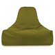 Vert Pouf Poire Fauteuil Bali velours