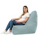 Menthe Pouf Poire Fauteuil Bali velours