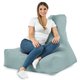 Menthe Pouf Poire Fauteuil Bali velours