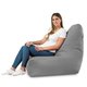 Acier Pouf Poire Fauteuil Bali velours