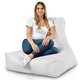 Blanc Pouf Poire Fauteuil Bali Jardin nylon