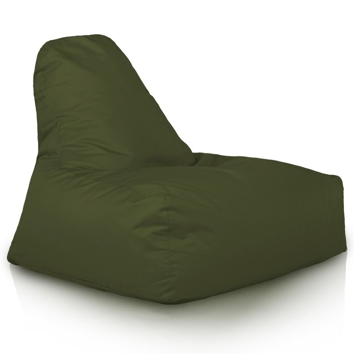 Vert foncé Pouf Poire Fauteuil Bali Jardin nylon