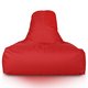 Rouge Pouf Poire Fauteuil Bali Jardin nylon