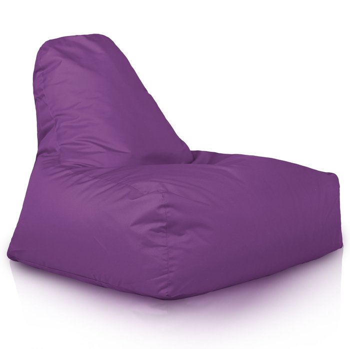 Violet Pouf Poire Fauteuil Bali Jardin nylon