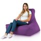 Violet Pouf Poire Fauteuil Bali Jardin nylon