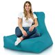 Bleu Pouf Poire Fauteuil Bali Jardin nylon