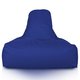 Bleu foncé Pouf Poire Fauteuil Bali Jardin nylon