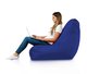 Bleu foncé Pouf Poire Fauteuil Bali Jardin nylon