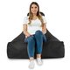 Noir Pouf Poire Fauteuil Bali Jardin nylon