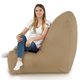 Beige Pouf Poire Fauteuil Distinto Jardin nylon