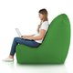 Vert Pouf Poire Fauteuil Distinto Jardin nylon