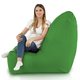 Vert Pouf Poire Fauteuil Distinto Jardin nylon