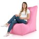 Rose clair Pouf Poire Fauteuil Distinto Jardin nylon