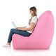 Rose clair Pouf Poire Fauteuil Distinto Jardin nylon