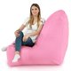 Rose clair Pouf Poire Fauteuil Distinto Jardin nylon